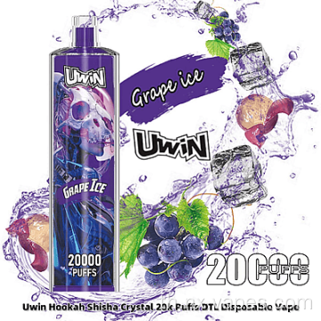 Uwin Shisha Hookah Crystal 20000 Puff Vape ราคา